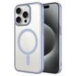 Apple iPhone 15 Pro Max Kılıf Wireless Şarj Özellikli Sert PC Zore Mat Riksos M-safe Kapak