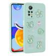 Xiaomi Redmi Note 12 Pro 4G Kılıf Kabartma Figürlü Parlak Zore Toys Silikon Kapak