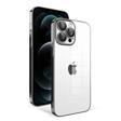 Apple iPhone 12 Pro Max Kılıf Kamera Korumalı Renkli Çerçeveli Zore Garaj Kapak