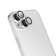 Apple iPhone 16 Zore Safir CL-15 Parmak İzi Bırakmayan Anti-Reflective Kamera Lens Koruyucu