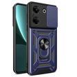 Tecno Camon 20 Kılıf Magnetik Standlı Kamera Korumalı Zore Sürgülü Vega Kapak