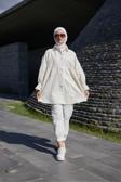 Enzim Jeans Kadın Oversize Kot Ceket