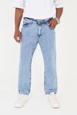 Enzim Jeans Erkek 100% Pamuk Baggy Kot Pantolon