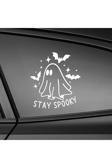 Hediyene Bak Hayalet Araba, Motorsiklet, Kask, Laptop, Cam, Duvar Sticker 20X18 Cm