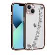 Apple iPhone 13 Kılıf Taş Süslemeli Kamera Korumalı El Tutamaçlı Zore Blazer Kapak
