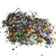 Karışık Glitter Harf Epoksi Reçine Harfleri 100 GRAM  Metalik Renk Karışık