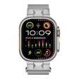 Apple Watch Ultra 49mm Zore KRD-107 Metal Hasır Kordon