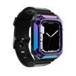 Apple Watch 42mm Zore KRD-88 Sert PC Kasa Koruyuculu Silikon Kordon
