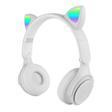 Zore M6 Pro Cat RGB Led Işıklı Kedi Kulağı Band Tasarımlı Ayarlanabilir ve Katlanabilir Kulak Üstü B