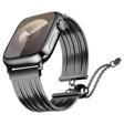 Apple Watch 38mm Zore KRD-137 Metal Hasır Kordon