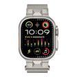 Apple Watch Ultra 49mm Zore KRD-107 Metal Hasır Kordon
