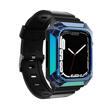 Apple Watch 38mm Zore KRD-88 Sert PC Kasa Koruyuculu Silikon Kordon