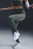 Nike Go Firm Support High Rise Full Length Kadın 6 Cepli Lazer Kesim Antreman Taytı Koyu Yeşil