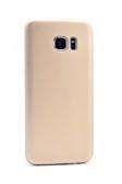 Buffay Samsung Galaxy S7 Premium Silikon Kılıf Gold