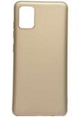 Buffay Samsung Galaxy Note 10 Lite ( A81 ) Premium Silikon Kılıf Gold