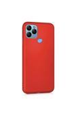 Buffay General Mobile Gm21 Premium Silikon Kılıf Bordo