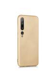 Buffay Xiaomi Mi 10 Pro Premium Silikon Kılıf Gold