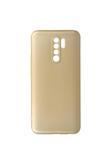 Buffay Xiaomi Redmi 9 Premium Silikon Kılıf Gold