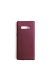 Buffay Samsung Galaxy Note 8 Premium Silikon Kılıf Mor