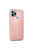 Buffay General Mobile Gm21 Premium Silikon Kılıf Rosegold
