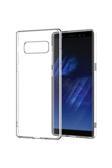 Buffay Samsung Galaxy Note 8 Premium Silikon Kılıf Şeffaf