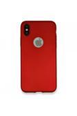 Buffay Iphone Xs Max Uyumlu Premium Silikon Kılıf Bordo