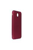 Buffay Samsung Galaxy J7 Pro Premium Silikon Kılıf Bordo