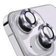 Newface Raze Seri Metal Çerçeveli Kamera Lens Koruyucu Cam - iPhone 14 / 14 Plus Uyumlu