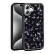 Apple iPhone 16 Kılıf Taşlı ve Simli Tasarım Zore Azra Kapak