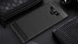 Samsung Galaxy Note 9 ile Uyumlu Kamera Korumalı Darbe Önleyici Carbon Brushed Silikon Kılıf