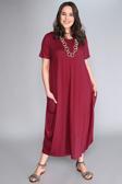Curvy Trend Jumbo Kısa Kol Elbise