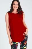 Curvy Trend Kolsuz Viskon Basic Bluz