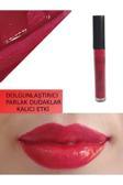 Edwol Make Up Likit Işıldayan Dolgunlaştırıcı Parlak Lip Gloss Kırmızı Ruj