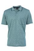 Oppland Erkek T-shirt Yazlık Cepli Kısa Kollu Modern Jakarlı Karelli Model Rahat Kesim Pamuklu Kumaş