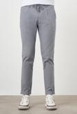  Erkek Lacivert Pamuk Keten Trend İpli Jogger Slim Fit Spor Pantolon