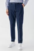  Erkek Lacivert Pamuk Yan Cep Dynamic Fit Chino Pantolon