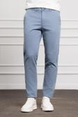  Erkek Mavi Dynamic Fit Rahat Kesim Chino Pantolon