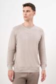  Erkek Bej Basic Bisiklet Yaka Dynamic Fit Rahat Kesim Triko
