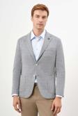  Erkek Taş Örme Slim Fit Torba Cep Mono Yaka Spor Ceket