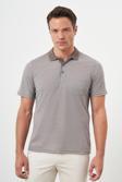 Erkek KAHVE Trend Cepli Polo Yaka T-Shirt