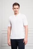  Erkek Beyaz Trend  Polo Yaka  Dinamik Fit Rahat Kesim T-Shirt