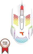 Torima Tm-15 Usb RGB Aydınlatmalı Gaming Oyuncu Mouse Beyaz