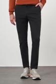  Erkek Siyah Chino Slim Fit Pantolon