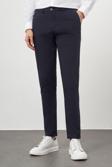  Erkek Lacivert Chino Slim Fit Pantolon