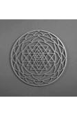 Colorfull Worlds Sri Yantra Kutsal Daire Metal Duvar Dekoru
