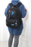 Konfores 1168 Unisex Anatomik Sırt Çantası - NKT01168-siyah baskıl-TEK EBAT