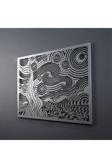 Colorfull Worlds Van Gogh Yıldızlı Geceler Metal Duvar Dekoru