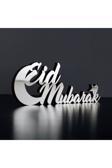 İwa Concept Eid Mübarek Hilal Ramazan Dekoru - İslami Duvar Sanatı Ev Ofis Cami Dekoru