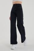 Viking's Line Asya X Siyah Straight Fit Jean Kadın Power Likra Kadın Yüksek Bel Toparlayıcı