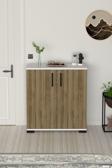 Moonlife Athena Çok Amaçlı 2 Kapaklı ,Kahve Köşesi,Mutfak,Banyo, Kiler Dolabı Meşe